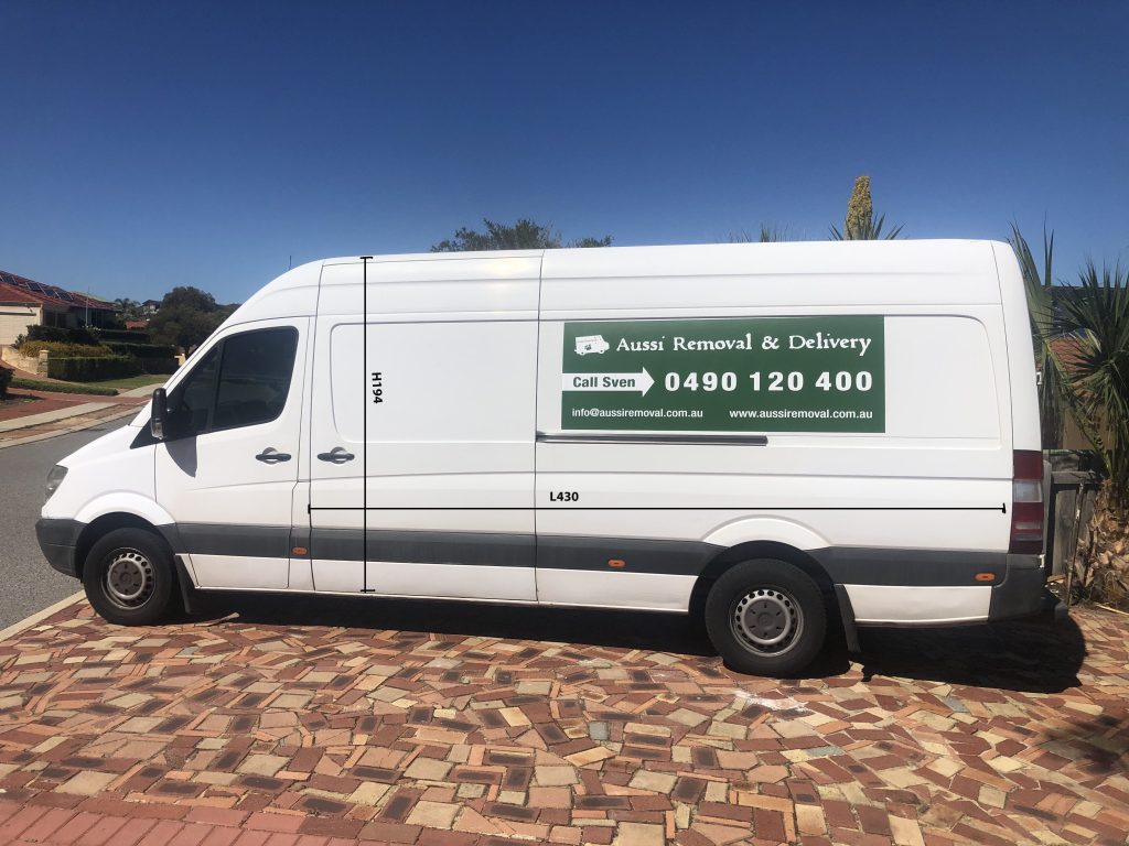 Our new Aussi Removal van